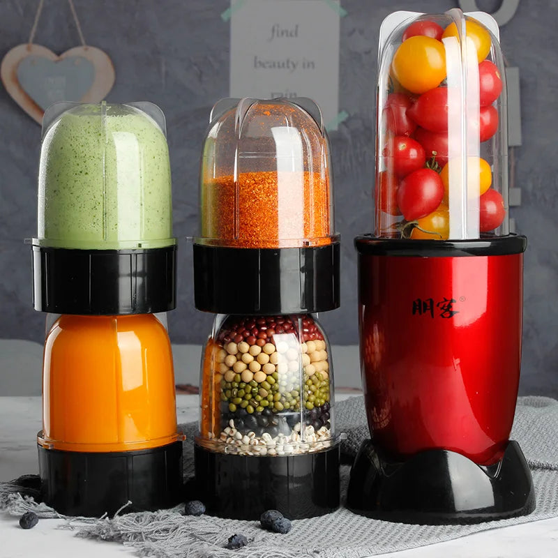 Blender Kitchen Chopper Portable Stationary Blender For Smoothies Mixer Machine Electric Juicer Food Processor Multifunctional - THE ULTIMATE ALL IN ONE