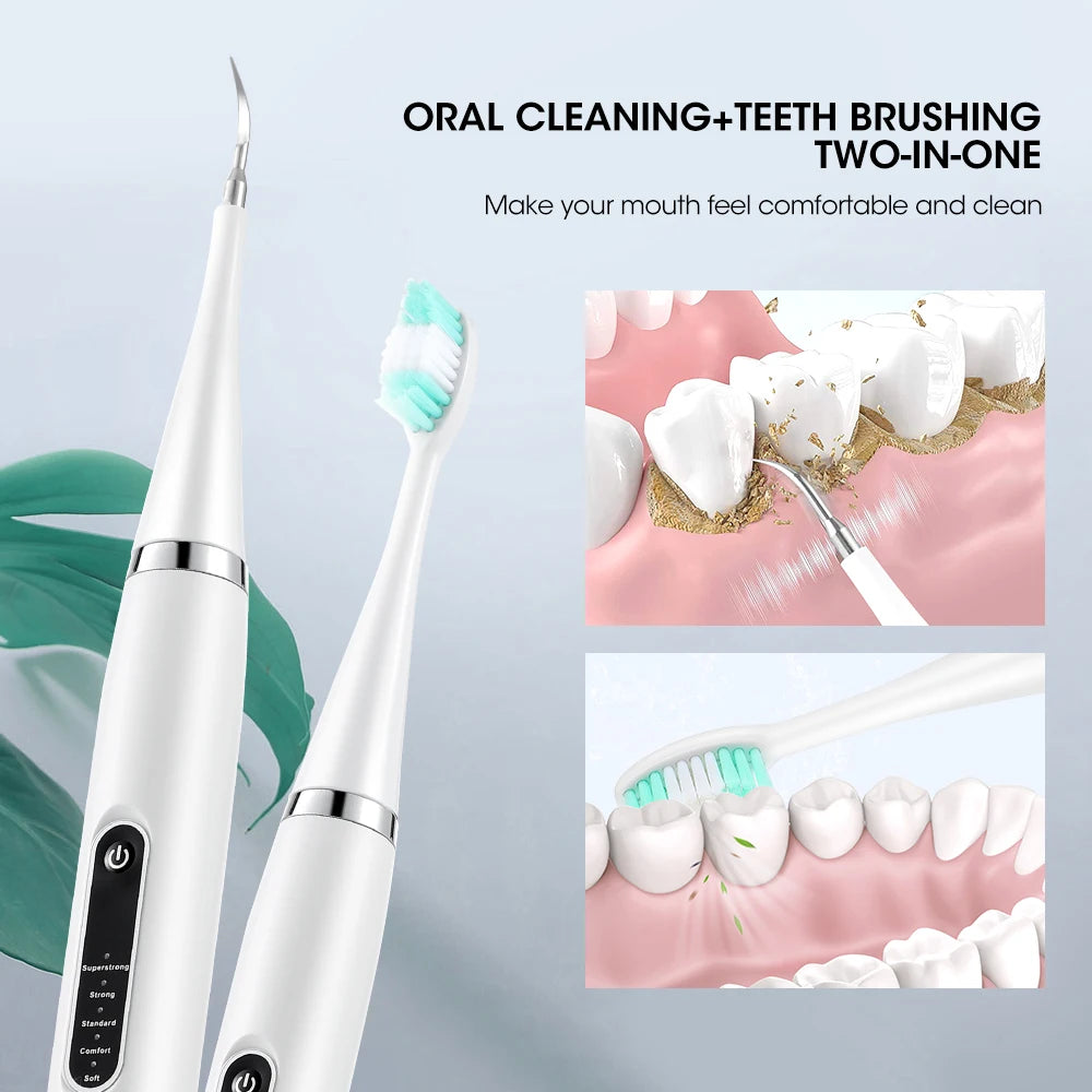 Rechargeable dental scaler for effective oral hygiene