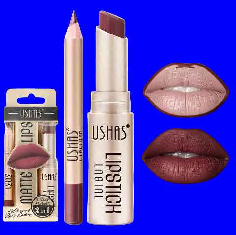 Matte Stain-Free Waterproof Nude Lipstick