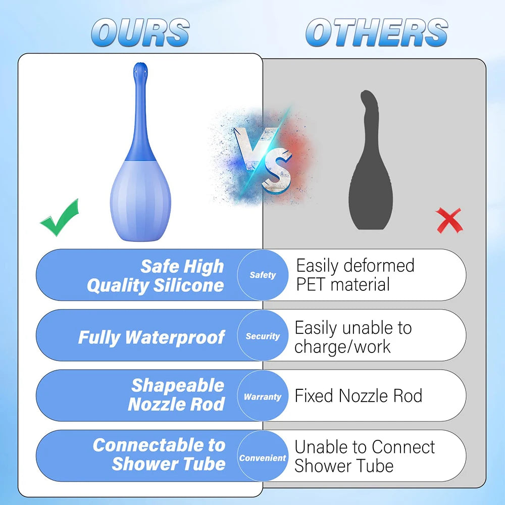 Manual squeeze bidet cleaner for travel and home hygiene care