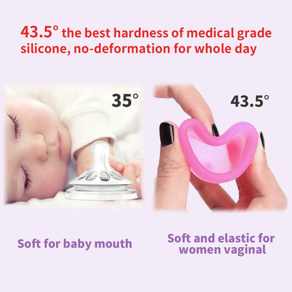 Reusable menstrual cup for women during menstrual period