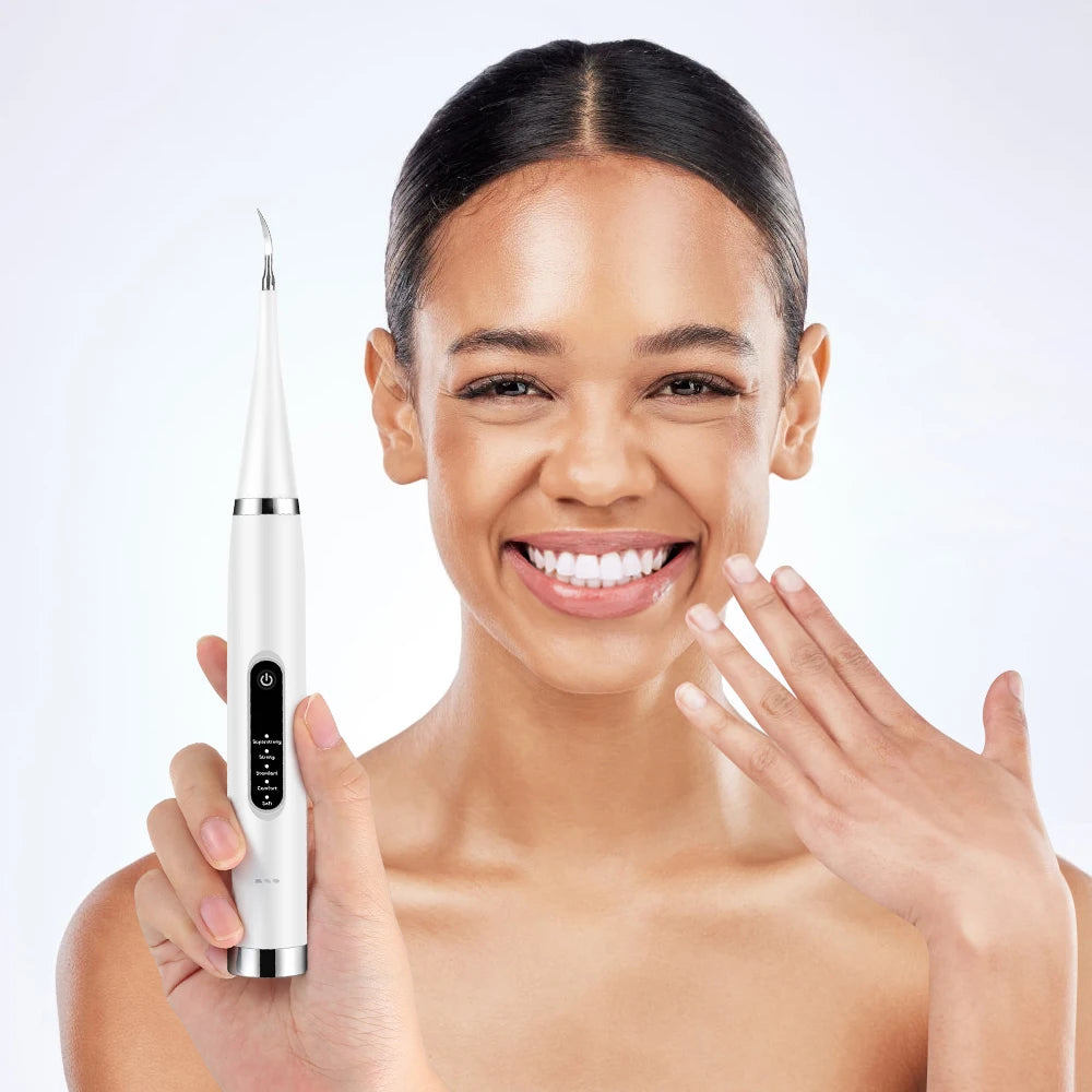 High frequency dental scaler for teeth whitening and hygiene
