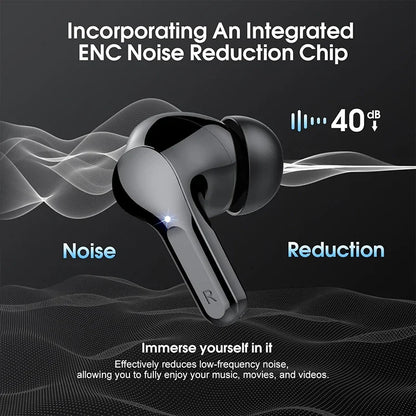 Wireless Earbuds BT5.3 Headphones HiFi Stereo EarBuds with ENC Noise Cancelling Mic 48H LED Display IP7 Waterproof Earphones - THE ULTIMATE ALL IN ONE