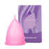 Reusable silicone period cup for healthy menstrual care