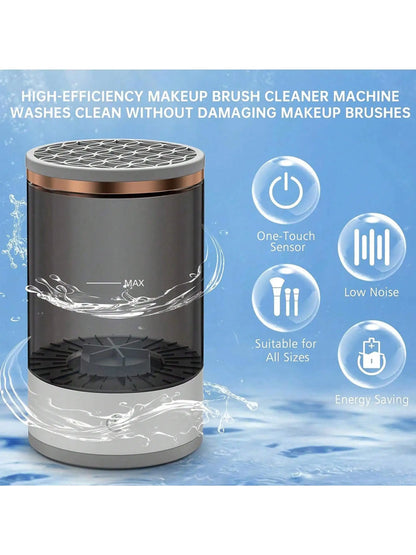 USB electric makeup brush cleaner for all brush sizes