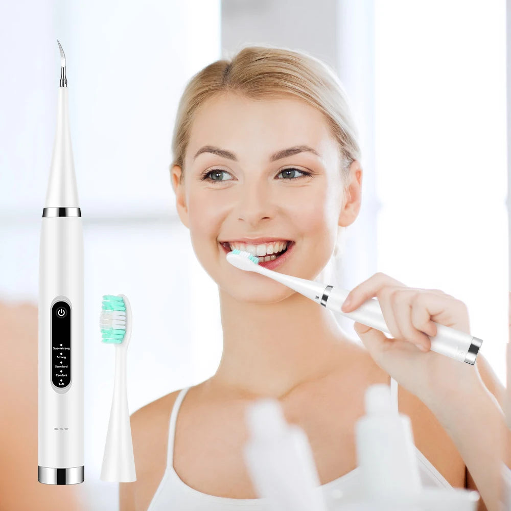 Rechargeable dental scaler for effective oral hygiene