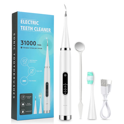 Rechargeable dental scaler for effective oral hygiene