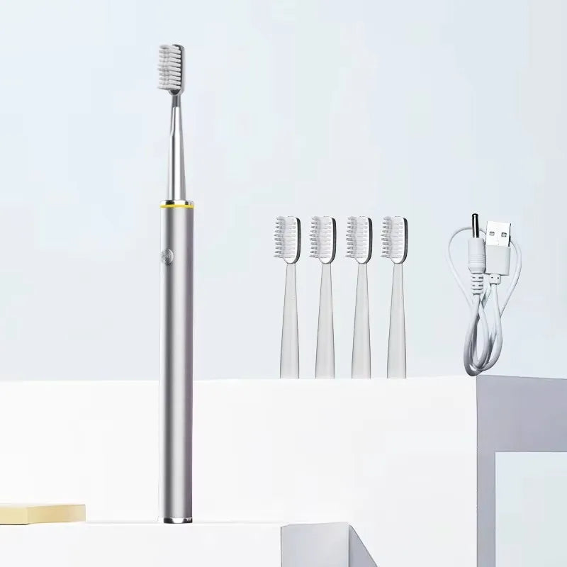 Makeup brush cleaner device for removing dirt and makeup residue