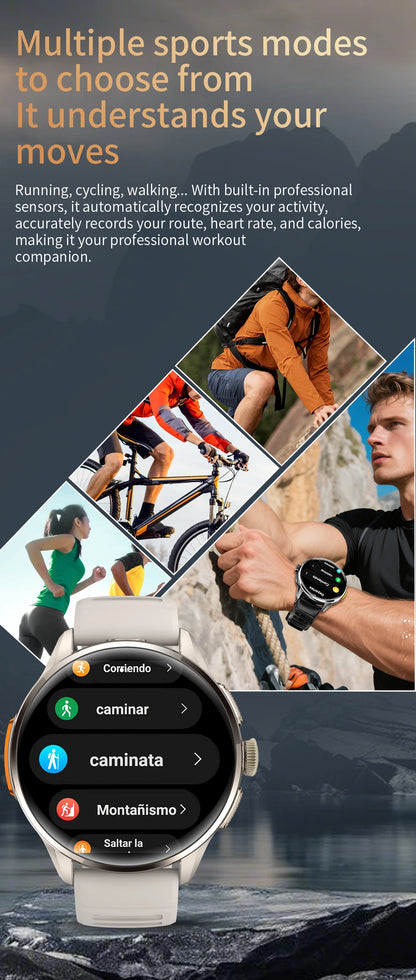 2026 4G/5G Smart Watch 1.6 inches 480*480 AMOLED Screen 950mAh Battery 200W Camera GPS Health Monitoring Bluetooth Assistant