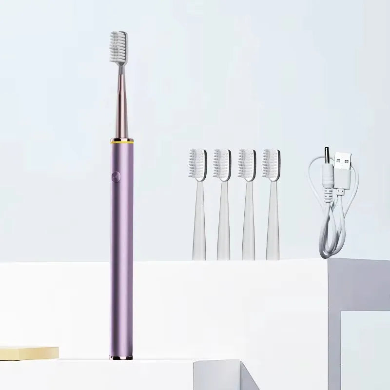 Makeup brush cleaner device for removing dirt and makeup residue