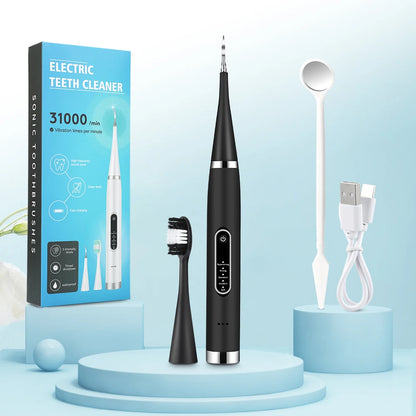 Advanced sonic teeth cleaner for stain and tartar removal