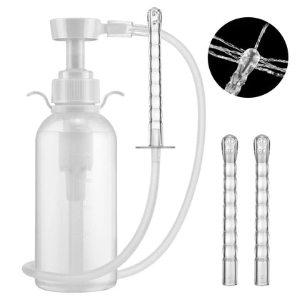 300ml reusable vaginal irrigator syringe for feminine hygiene