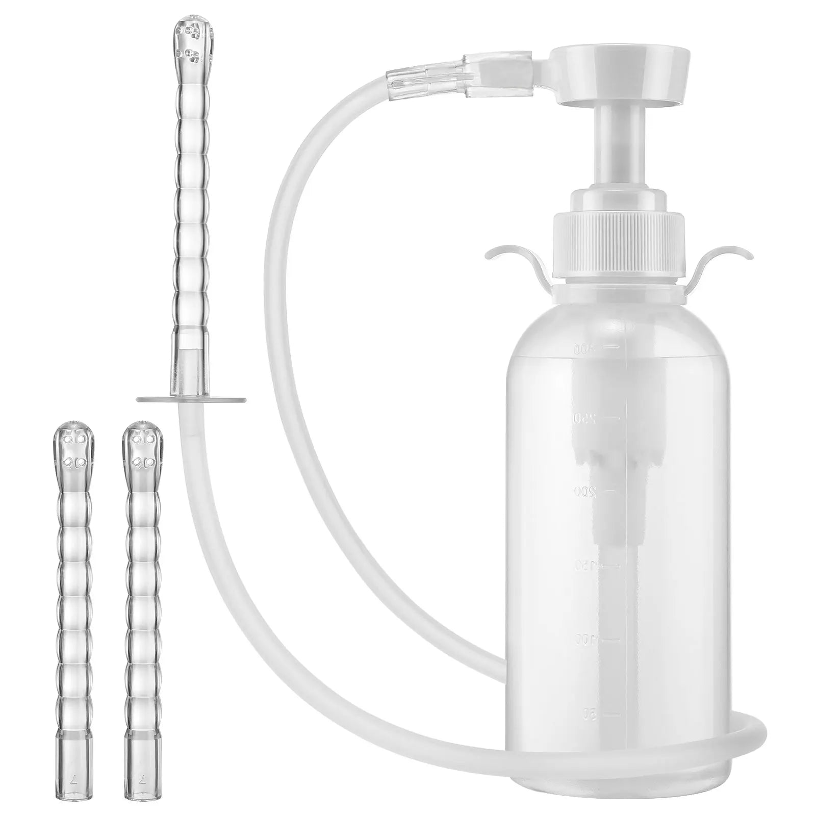 Handheld syringe for personal hygiene and intimate care