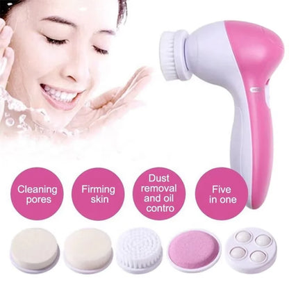 Electric facial cleaner brush for blackhead removal and skin care