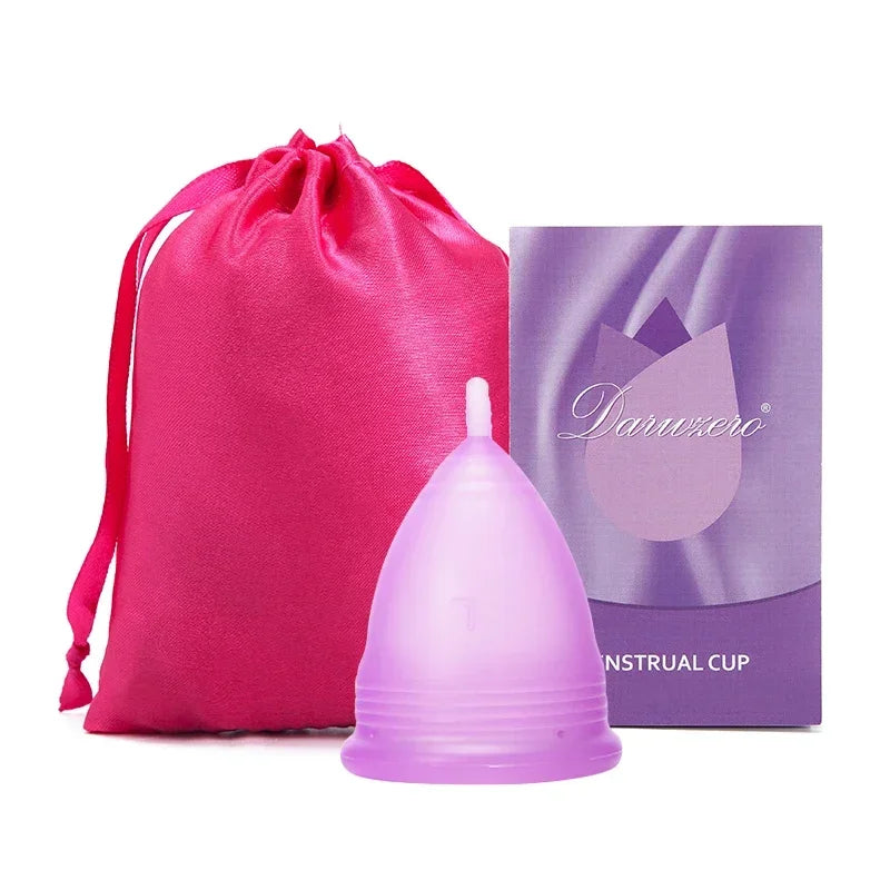 Feminine hygiene menstrual cup for safe and leak-free use