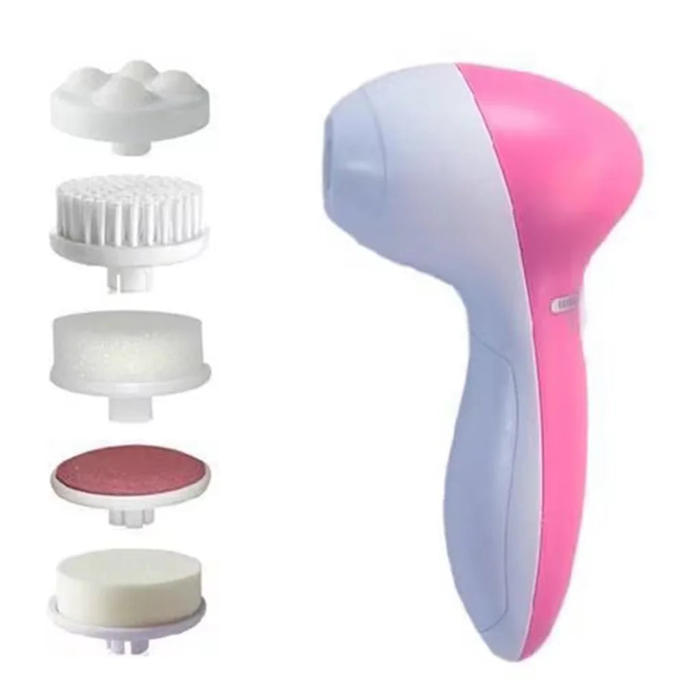 Deep cleaning facial brush machine for spa skincare routine