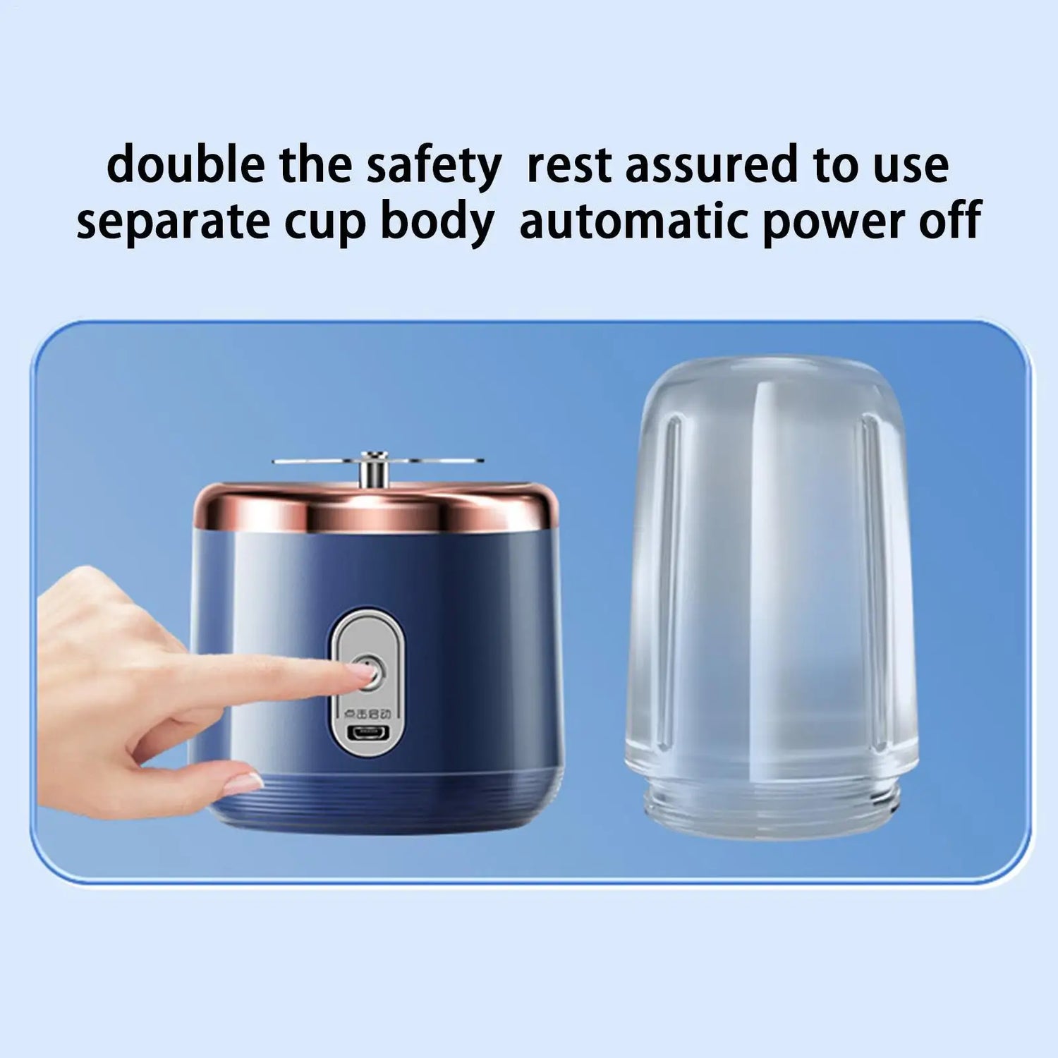 Portable juice mixer for convenient healthy drink preparation