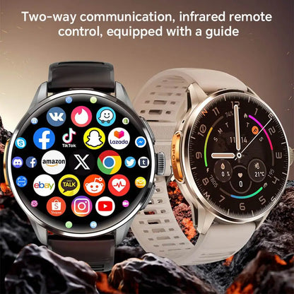 2026 4G/5G Smart Watch 1.6 inches 480*480 AMOLED Screen 950mAh Battery 200W Camera GPS Health Monitoring Bluetooth Assistant