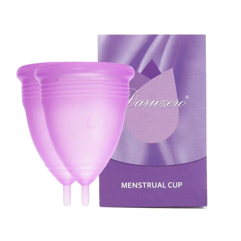 Silicone menstrual cup for eco-conscious and hygienic periods