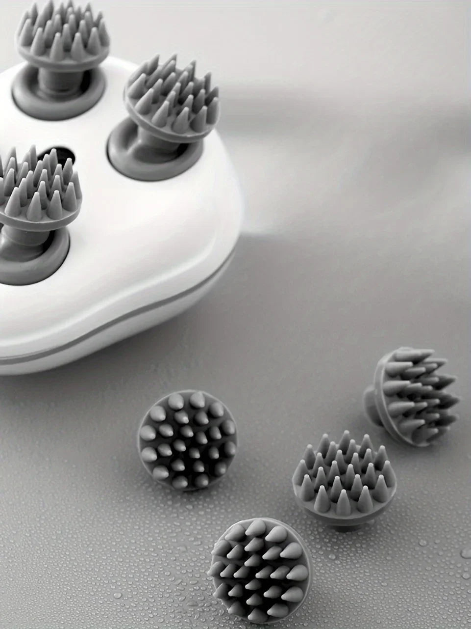 Compact electric massager for deep tissue therapy and relaxation