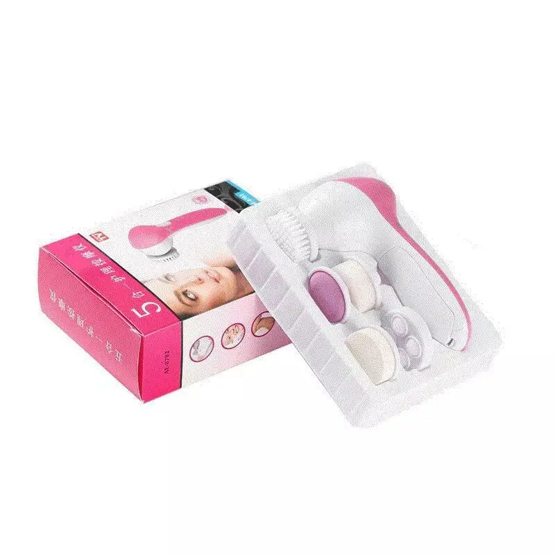 Deep cleaning facial brush machine for spa skincare routine