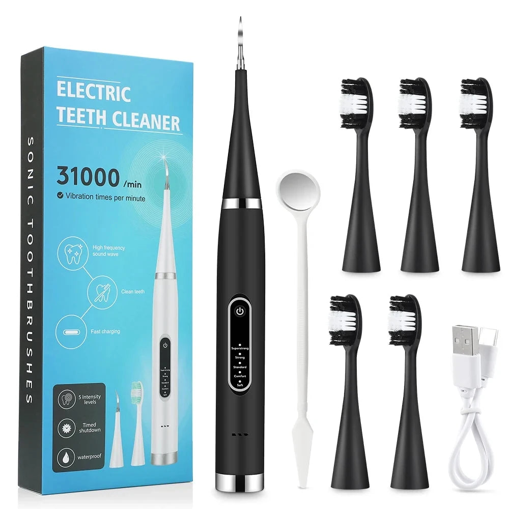 Rechargeable dental scaler for effective oral hygiene